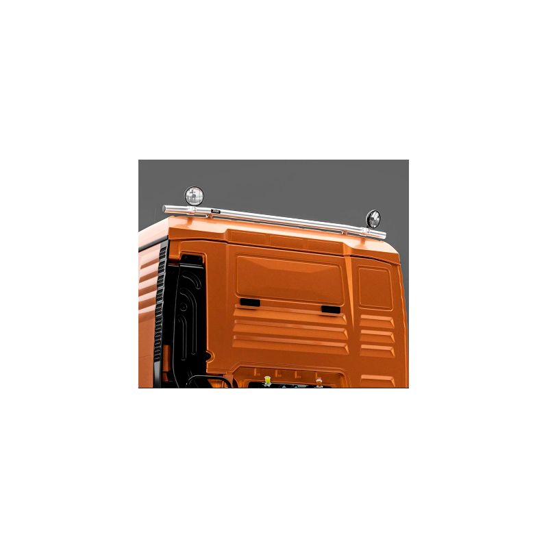 Marchepied Neuf Pour Cabine Haute Droite Camion MAN TGA/ TGX XL/XXL - ABS Gris Avec Pieds