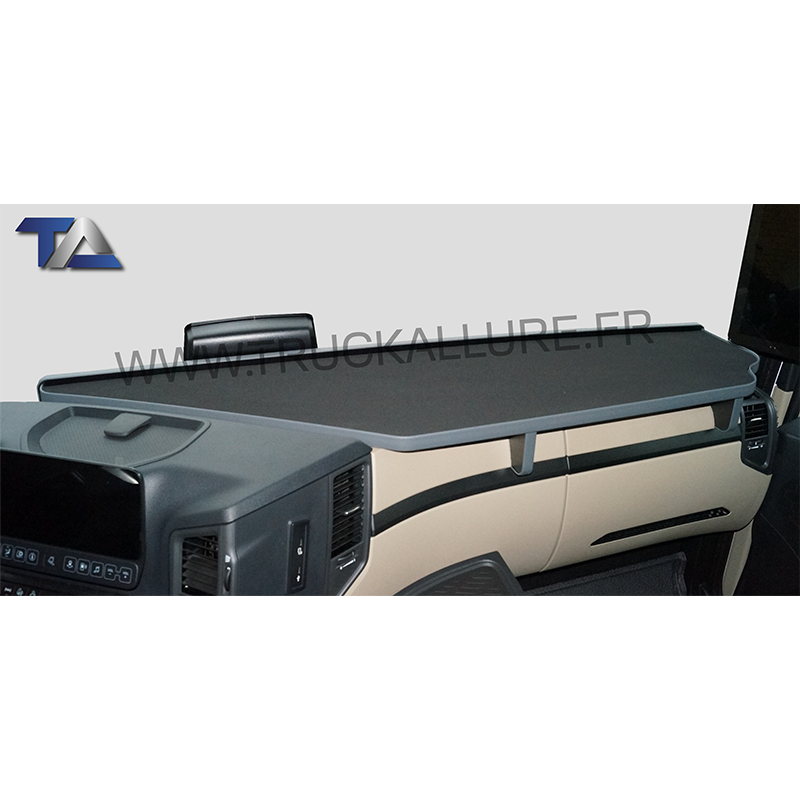 Tablette Tableau De Bord F-CORE Pour Mercedes ACTROS MP4 Double Cabine 250cm - Bleu
