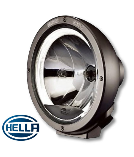 22H22- HELLA JUMBO 320 FF NOIR LISSE : Feux projecteur longue portée